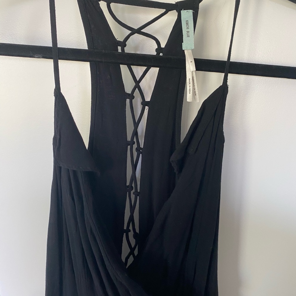 Urban black summer dress